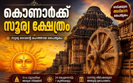 കൊണാർക്ക് സൂര്യക്ഷേത്രം: കല്ലിൽ കൊത്തിയ വിസ്മയം